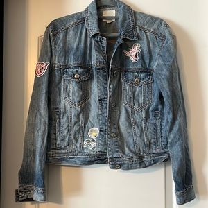 Coach American Eagle custom denim jacket. Small.